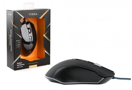 Мишка Vinga MSG-869 black