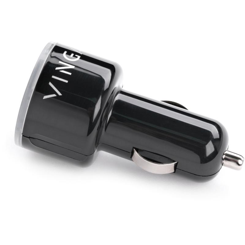 Зарядний пристрій Vinga CB 333 USB*2ports 2.1A (APA0333BK)