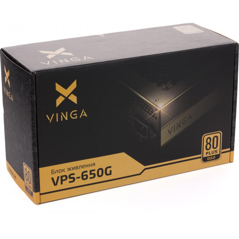 Блок питания Vinga 650W (VPS-650G)