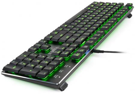 Клавіатура Vinga KBGM-395 black