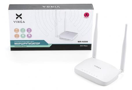 Маршрутизатор Vinga WR-N300 v2 (WR-N300v2)